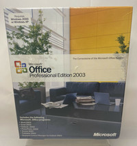 Microsoft Office Professional 2003 - Old Version (269-07387) New Sealed NOS - $149.99