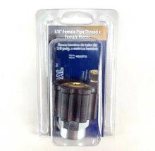 Apache 3/8" Female Pipe Thread x Female Metric. Convert to Female New - $11.45