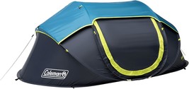 Coleman Pop-Up Camping Tent With Dark Room Technology, 2/4 Person Tent Sets Up - £158.30 GBP