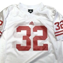 Adidas NCAA Wisconsin Badgers 2 Sided #32 Jersey Boys Size XL 18-20 White - £17.07 GBP