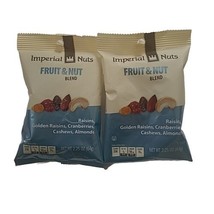 Imperial Nuts Fruit &amp; Nut Blend 2 Bags 2.25 Oz Each  - £7.09 GBP