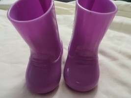 Purple American Girl Our Generation 18” Doll Rain Boots EUC - £5.46 GBP