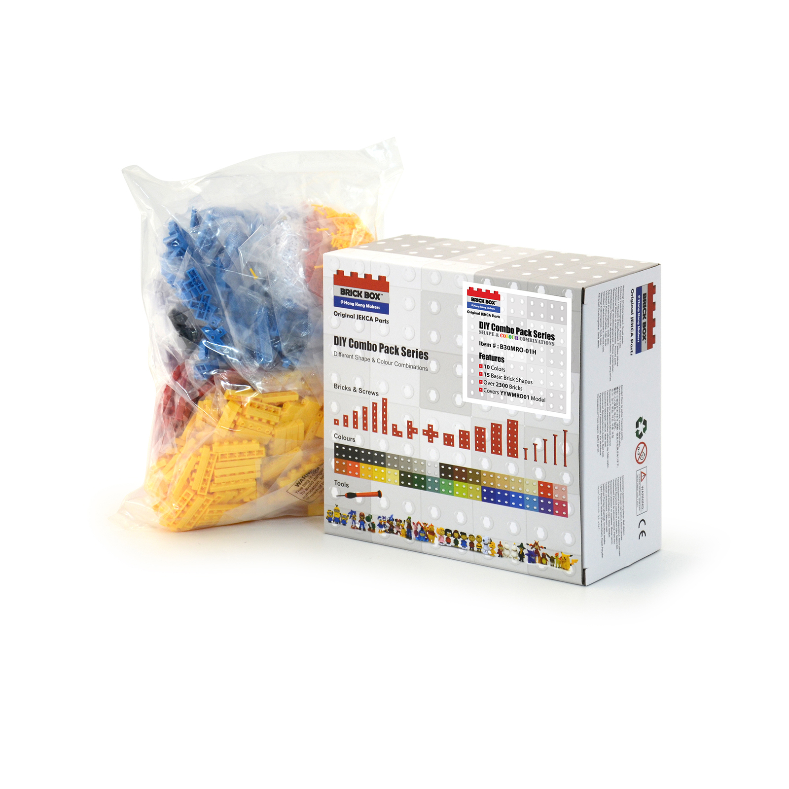 Linabell Brick Sculpture (JEKCA Lego Brick) DIY Kit Item image 7