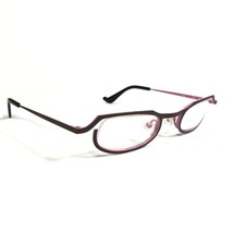 Anne et Valentin Eyeglasses Frames B 53 TOP Matte Brown Pink Semi Rim 43-23-140 - £183.22 GBP