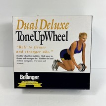 BOLLINGER DUAL DELUXE TONE UP WHEEL ROLL TO FIRMER AND STRONGER ABS - $9.90