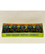 Mini Molded Votive Candles tiki gods package of 5 Amscan Party City - $8.00
