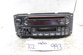 01-05 Chrysler Sebring Stratus Infinity Radio Cd Cassette MR587285|993 7C2 - £29.60 GBP