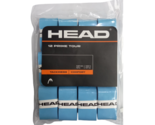 HEAD 12 Prime Tour Ovegrip Tennis Tapes Racket Grip Blue 0.6mm 12pcs NWT... - $37.90