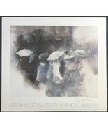 Bernyce Alpert Winick Print  &#39;After The Concert&#39;  Salmagundi Club, Hand ... - $130.20 CAD