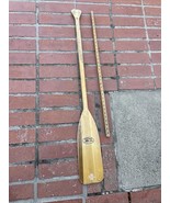 Beaver Beavertail Wood Paddle Oar Brand Canoe Boat 47” - $93.66 CAD
