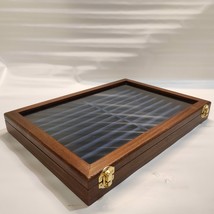 Casket IN Wood for 18 Pens Collectibles Fountain Custom Ve - £69.32 GBP