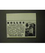 1949 Bolles School Ad - Bolles on beautiful St. Johns River - £14.55 GBP
