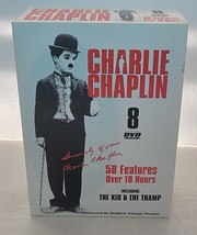 Charlie Chaplin 8-Disc DVD Set with Slipcover - £14.98 GBP