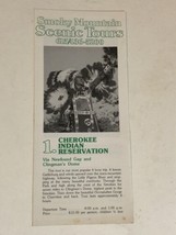 Vintage Smoky Mountain Scenic Tours Brochure Bro12 - $10.88