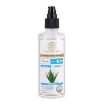 Low Cost Khadi Natural After Sun With Aloevera 200ml Anti Tan Blemish Ayurvedic - £17.04 GBP