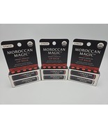 3 X Organic Lip Balm Set Moroccan Magic 2 Pack Watermelon + Unscented - €19,70 EUR