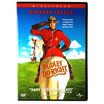 Dudley Do-Right (DVD, 1999, Widescreen&amp; Full Screen) Like New !   Brendan Fraser - £5.45 GBP