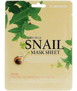 Baroness SNAIL Mask Sheet 10 Sheets - 10 PACK Elastic Moisturizing Hydrate - $20.29 CAD