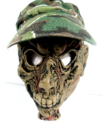 Adult Monster Mask Halloween Unlimited Zombie Hunter Hat Camouflage - $1.95