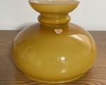 VINTAGE Opaline Caramel Honey CASED MILK GLASS  LAMP SHADE Made In Franc... - £23.62 GBP
