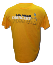 San Diego Chargers NFL Football Block Letter Team Logo T-Shirt  - £18.38 GBP