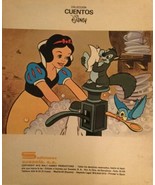 Vintage Spanish Disney Snow White Paperback Blancanieves 1972 - $14.24