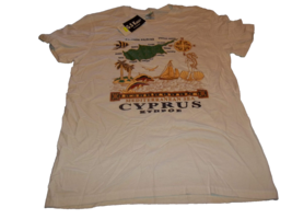 Mediterranean Sea Cyprus white NWT T-Shirt Size S - £10.09 GBP