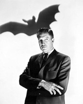 Vincent Price In The Bat Arms Folded Sly Looking Under Bat Shadow 16X20 Canvas G - £56.29 GBP
