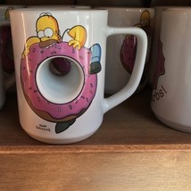 Universal Studios Krustyland Simpson’s Homer Donut Hole Coffee Mug&quot;Mmm C... - $39.99