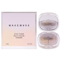 Stay Fixer Multi Color Powder - 02 Light Skin by Wakemake for Women - 0.... - $29.49