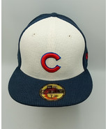 Chicago Cubs Thermal Front New era 59Fifty Cap Size 7 1/2 - $695.26 MXN