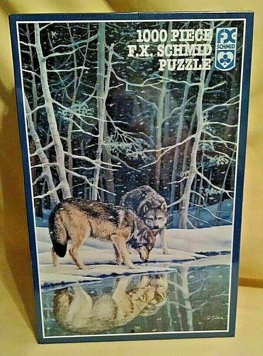 F X Schmid " Companions " Jigsaw Puzzle 1000 Pc. - $10.35