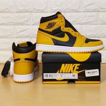Authenticity Guarantee 
Nike Air Jordan 1 Retro High OG Mens Size 9 Pollen Bl... - £215.76 GBP