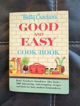 Vintage Betty Crocker&#39;s Good and Easy Cook Book First Edition 2nd Printing 1954 - £12.94 GBP