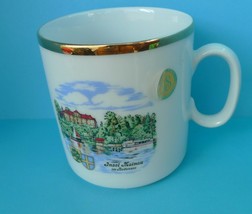 VTG West German Souvenir Pottery MUG Cup Insel Mainau im Bodensee Qualit... - £11.62 GBP