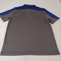 TX3 Cool Cubs TWPL Men's Gray & Blue Short Sleeve Polo Shirt Embroidered Logo L image 12