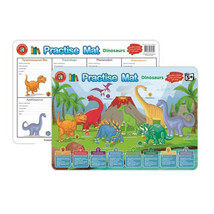 Learning Can Be Fun Practise Mat (42x28cm) - Dinosaurs - $31.80