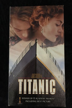 TITANIC 1998 Rated PG-13. 2 VHS Tape 334813 . Great Condition  - $11.50