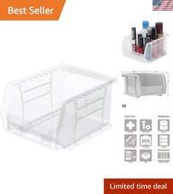 AkroBins Plastic Storage Bins, Space-Saving Stackable Bins to use for Ga... - $78.51