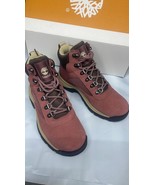 TIMBERLAND WOMEN&#39;S WHITE LEDGE MID LC WATERPROOF BOOT HK MD RED SUEDE A2... - $2,780.96 MXN