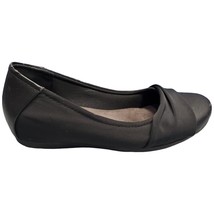 Baretraps Misty Ballet Pump Shoes Womens Size 8M Black Leather Round Toe... - $23.05