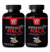 male fertility - MACA PLUS COMPLEX 1300mg - red maca capsules - 2 Bottles - £20.14 GBP