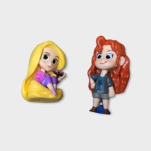 Disney Wreck It Ralph Breaks The Internet Princesses Merida &amp; Rapunzel Figures - £4.32 GBP