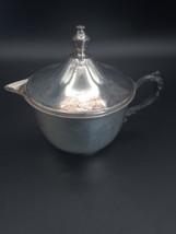 Vintage Silver-Plated Creamer with Lid - $175.45 MXN