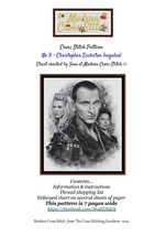 No 9 - Christopher Eccleston ~~ Cross Stitch Pattern - £15.69 GBP