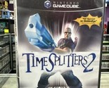 TimeSplitters 2 (Nintendo GameCube, 2002) Complete Tested! - $31.52