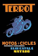 Terrot Motorcycles and Bicycles - Art Print - £17.57 GBP+