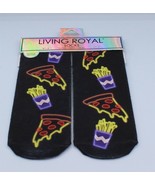 Living Royal Socks - Womens Ankle - Pizza and Fries - One Size - £6.88 GBP