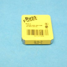 Bussmann GLD-2 Fast-acting Fuse Class 1/4&quot; x 1 1/4&quot; 2 Amps 125 VAC Qty 5 - £11.23 GBP