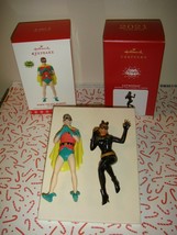 Hallmark 2017 Robin Limited Edition &amp; 2021 Catwoman Limited Edition Ornaments - £87.16 GBP